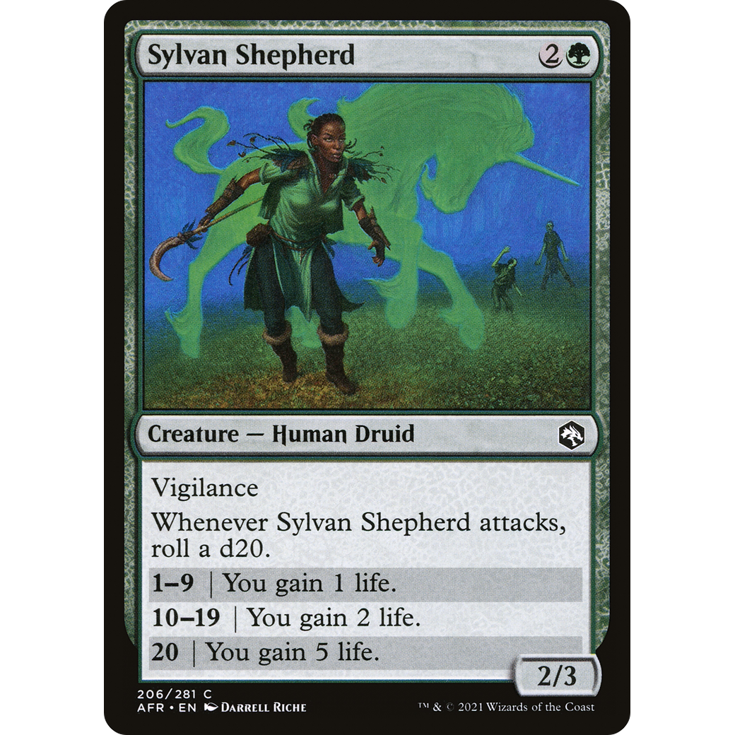 Sylvan Shepherd (AFR-206) - Adventures in the Forgotten Realms