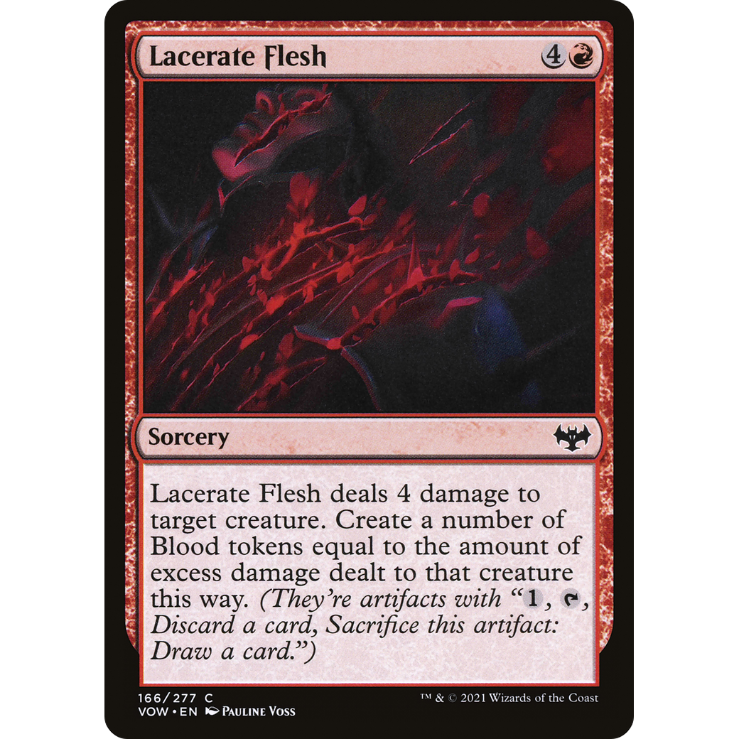 Lacerate Flesh (VOW-166) - Innistrad: Crimson Vow Foil