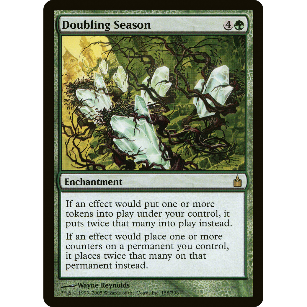 Doubling Season (RAV-158) - Ravnica: City of Guilds