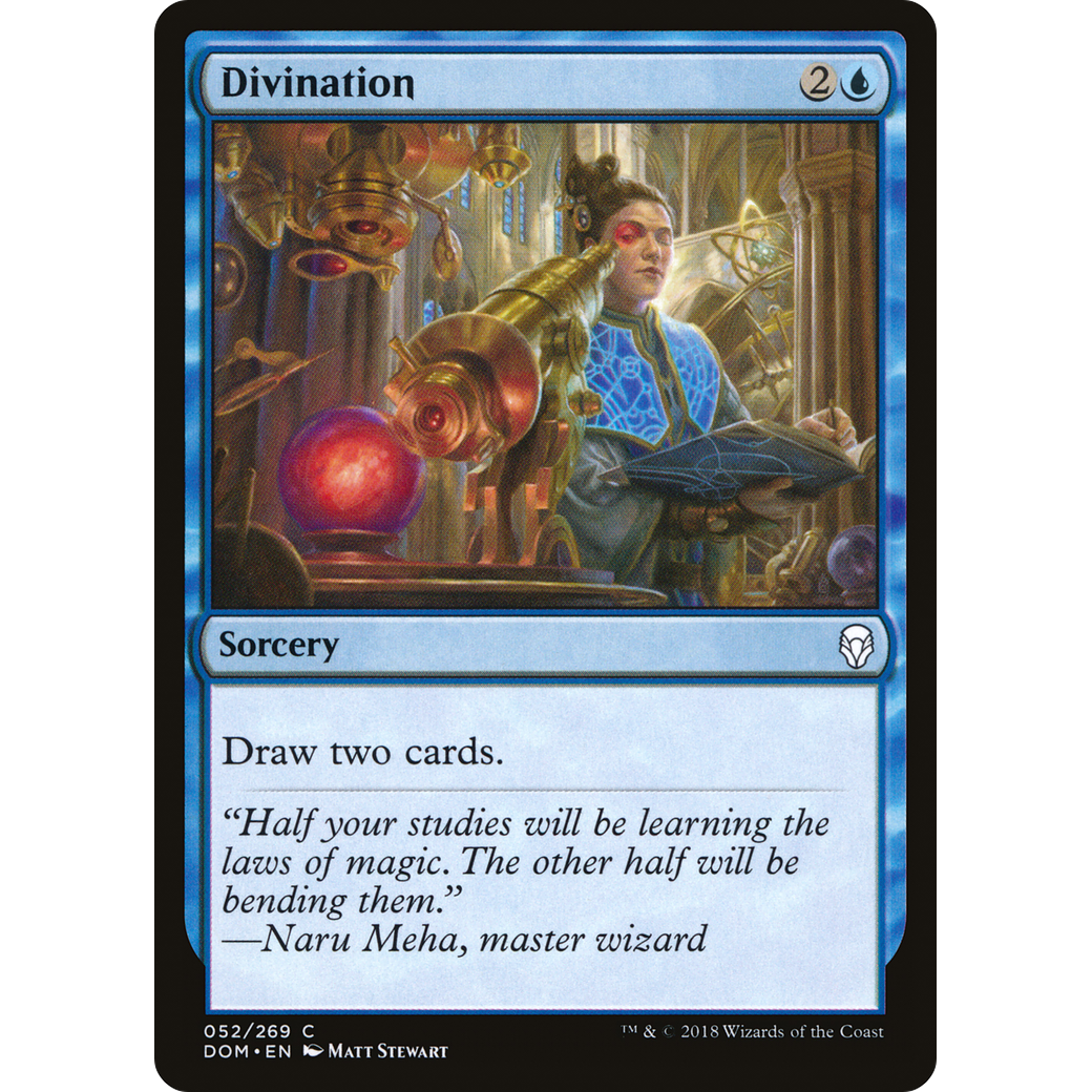 Divination (DOM-052) - Dominaria