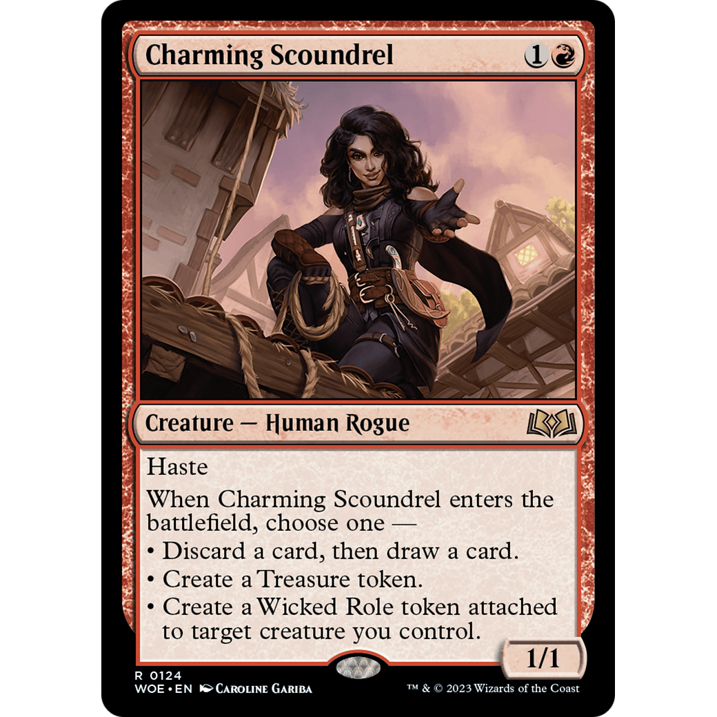 Charming Scoundrel (WOE-124) - Wilds of Eldraine