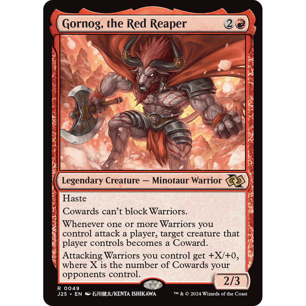 Gornog, the Red Reaper (J25-049) - Foundations Jumpstart