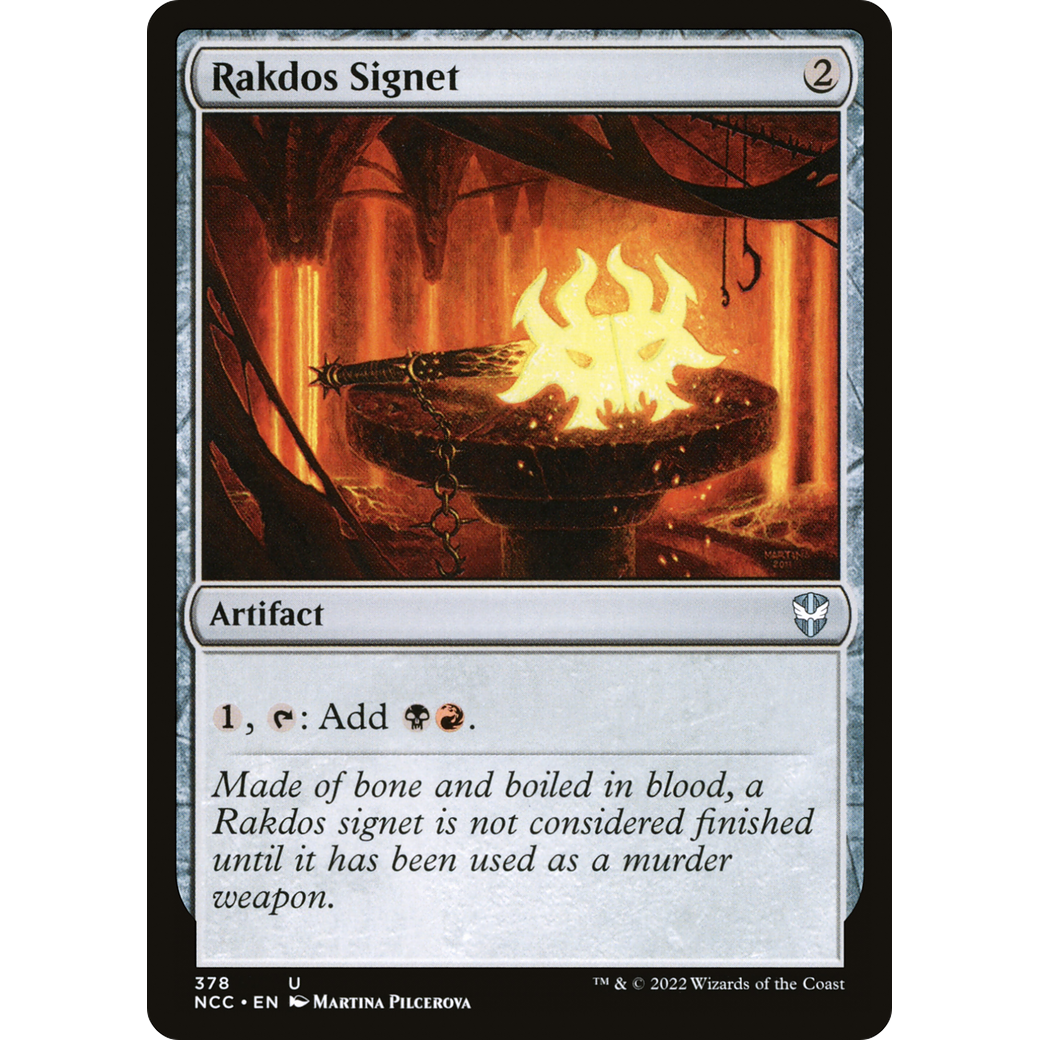 Rakdos Signet (NCC-378) - New Capenna Commander