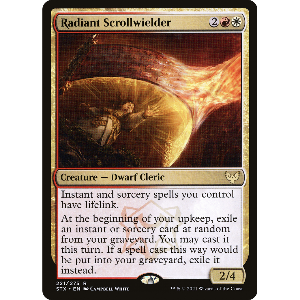 Radiant Scrollwielder (STX-221) - Strixhaven: School of Mages