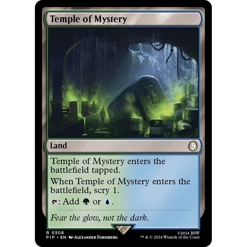 Temple of Mystery (PIP-308) - Fallout Foil