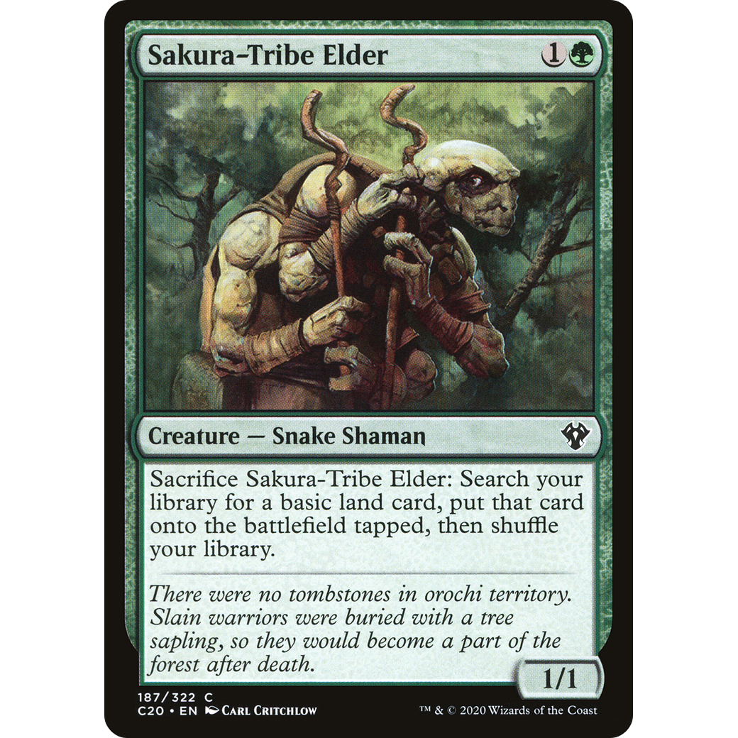 Sakura-Tribe Elder (C20-187) - Commander 2020