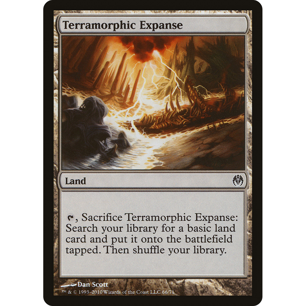 Terramorphic Expanse (DDE-066) - Duel Decks: Phyrexia vs. the Coalition