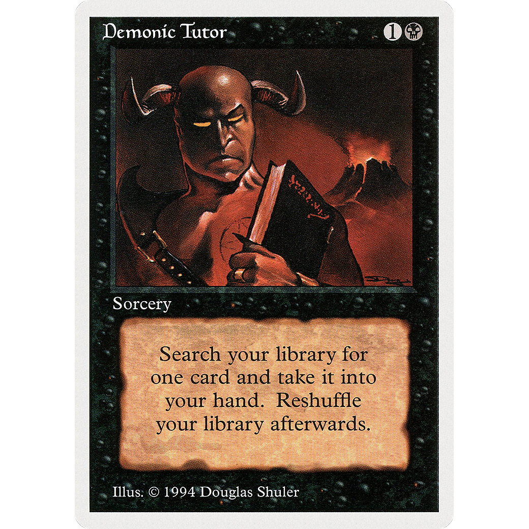 Demonic Tutor (SUM-105) - Summer Magic / Edgar