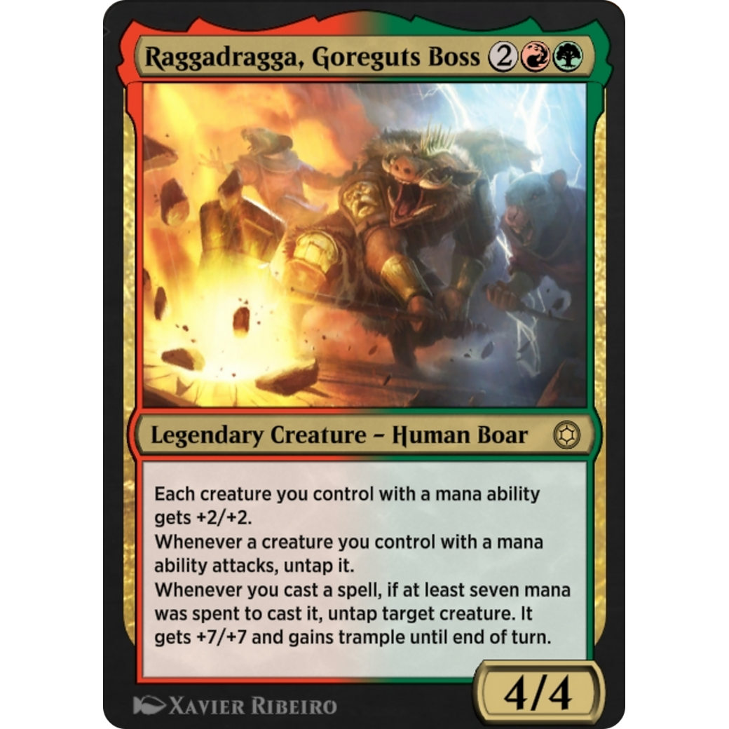 Raggadragga, Goreguts Boss (HBG-248) - Alchemy Horizons: Baldur's Gate