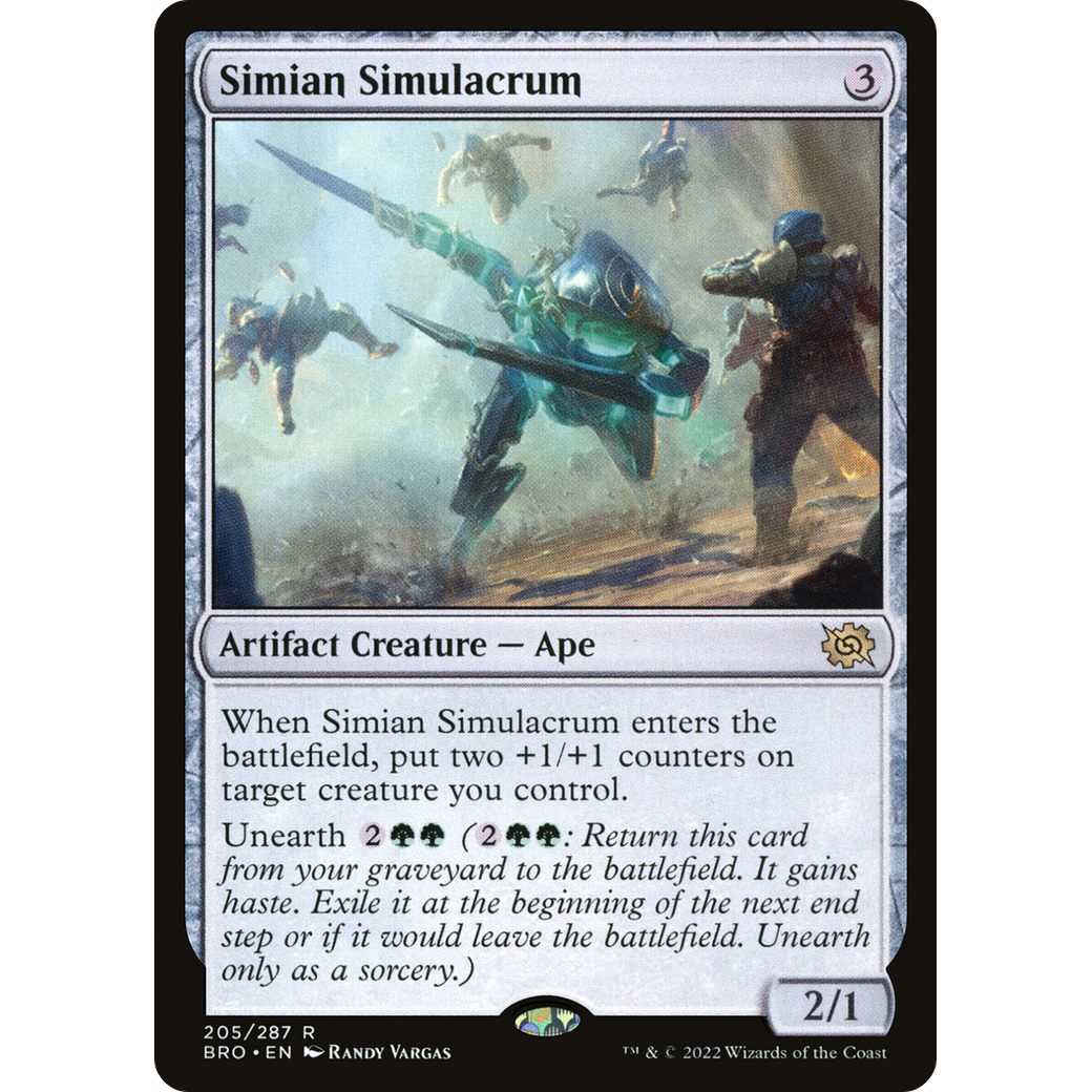 Simian Simulacrum (BRO-205) - The Brothers' War