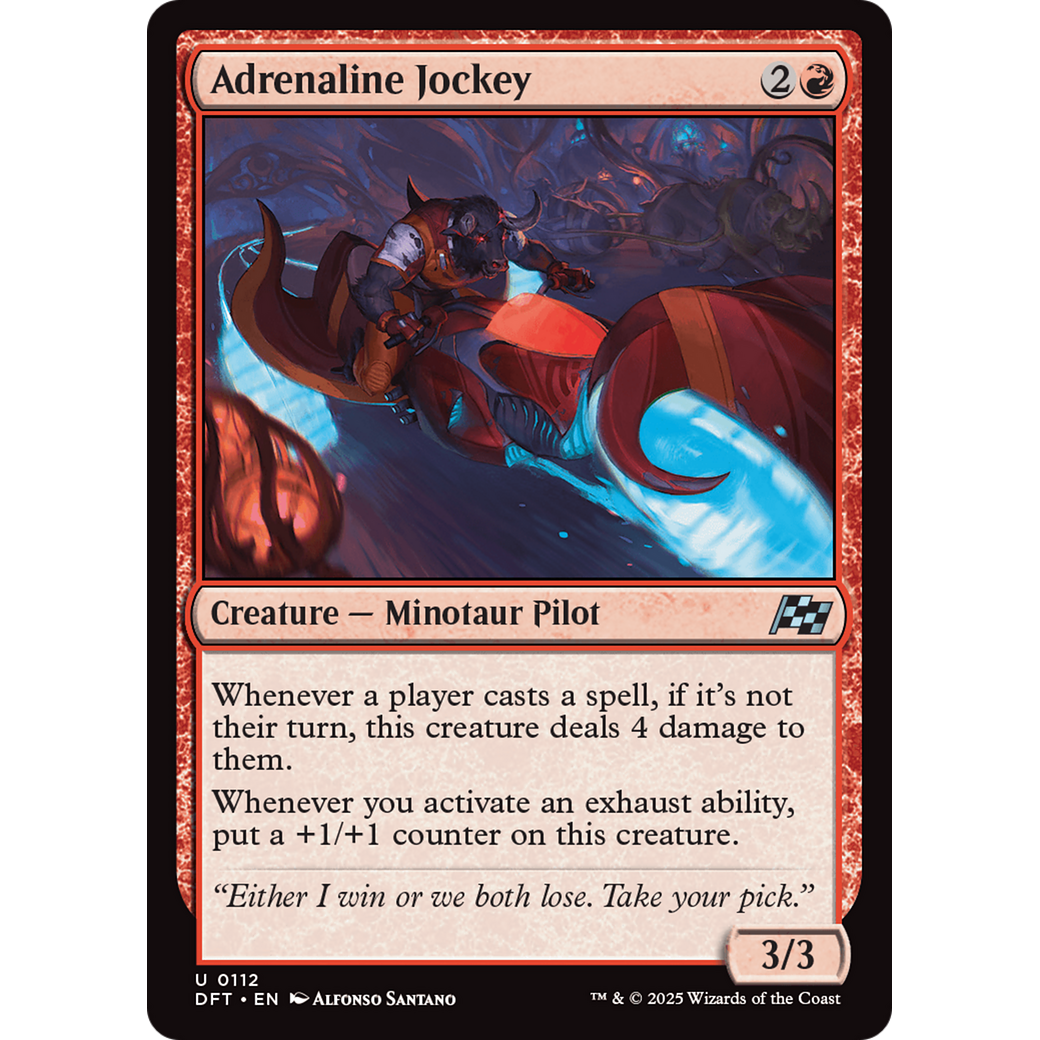 Adrenaline Jockey (DFT-112) - Aetherdrift Foil