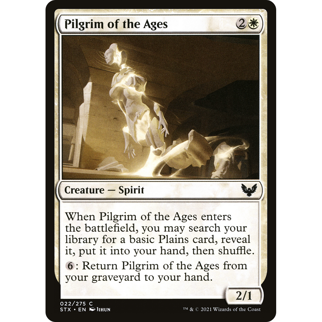 Pilgrim of the Ages (STX-022) - Strixhaven: School of Mages Foil
