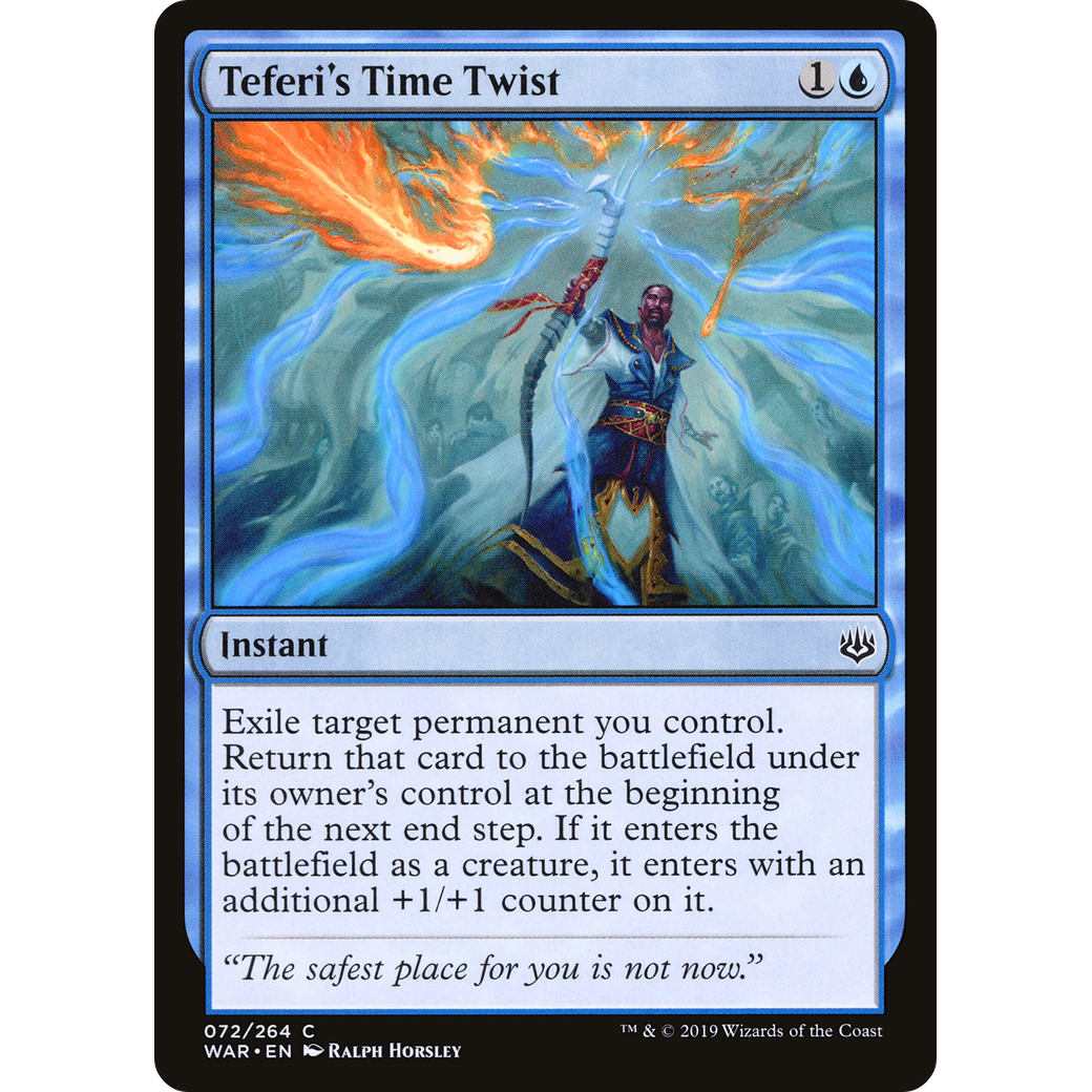 Teferi's Time Twist (WAR-072) - War of the Spark Foil