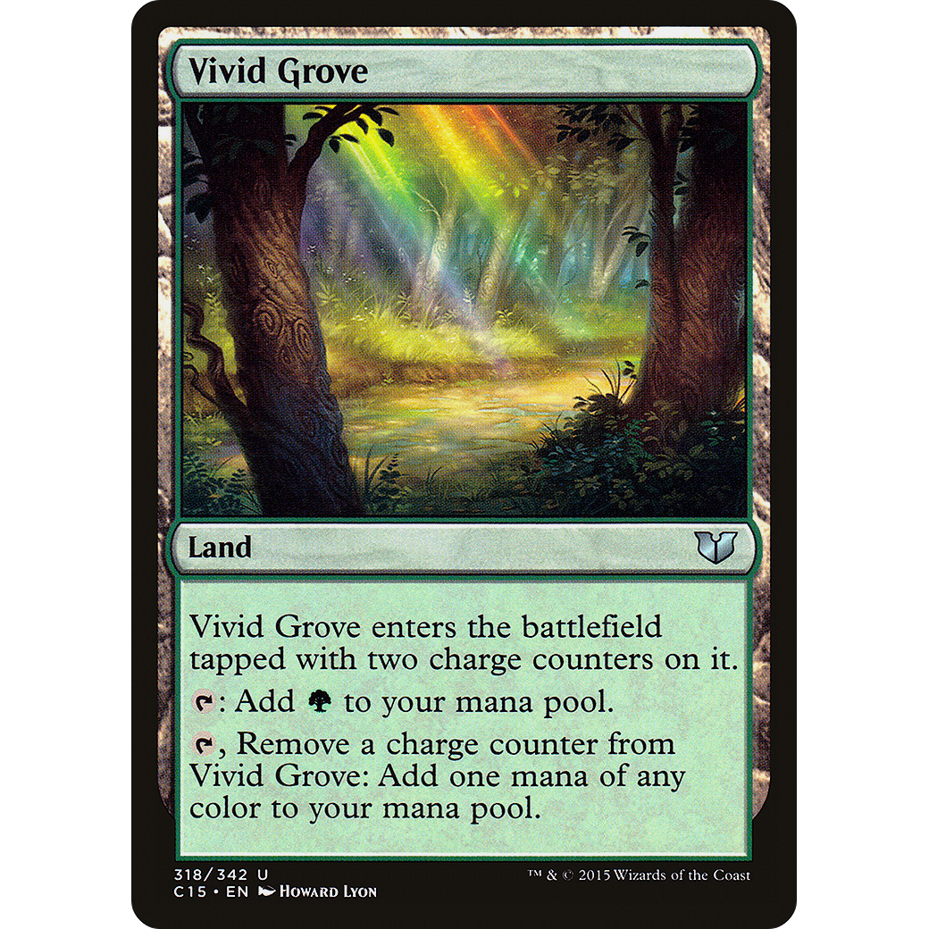 Vivid Grove (C15-318) - Commander 2015