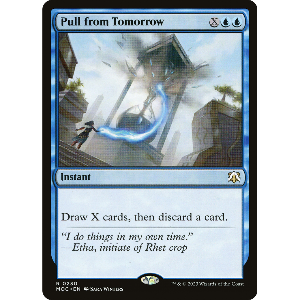Pull from Tomorrow (MOC-230) - March of the Machine Commander