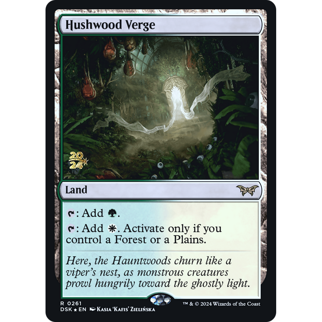 Hushwood Verge (PRE-261S) - Duskmourn: House of Horror Promos Foil
