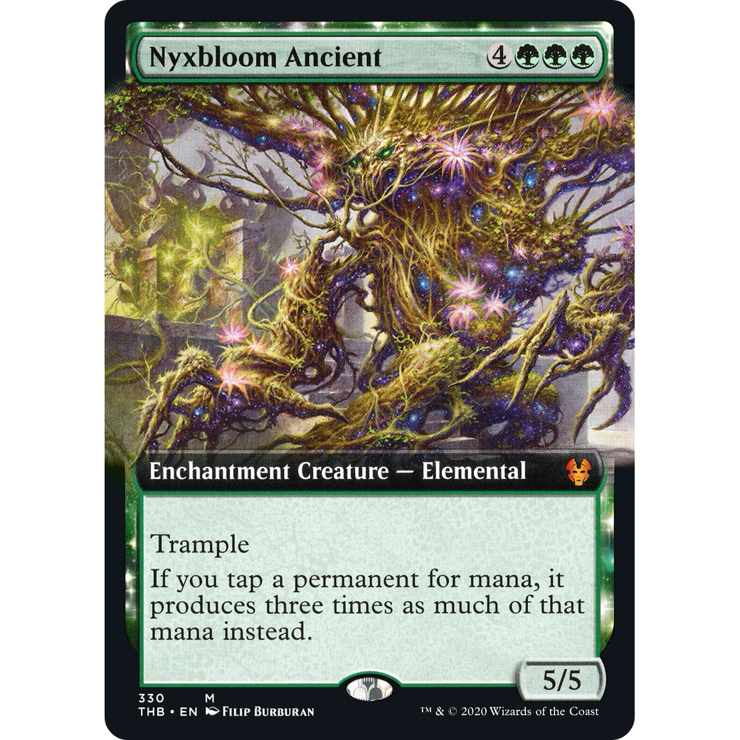 Nyxbloom Ancient (Extended Art) (THB-330) - Theros Beyond Death: (Extended Art, enchantment) Foil