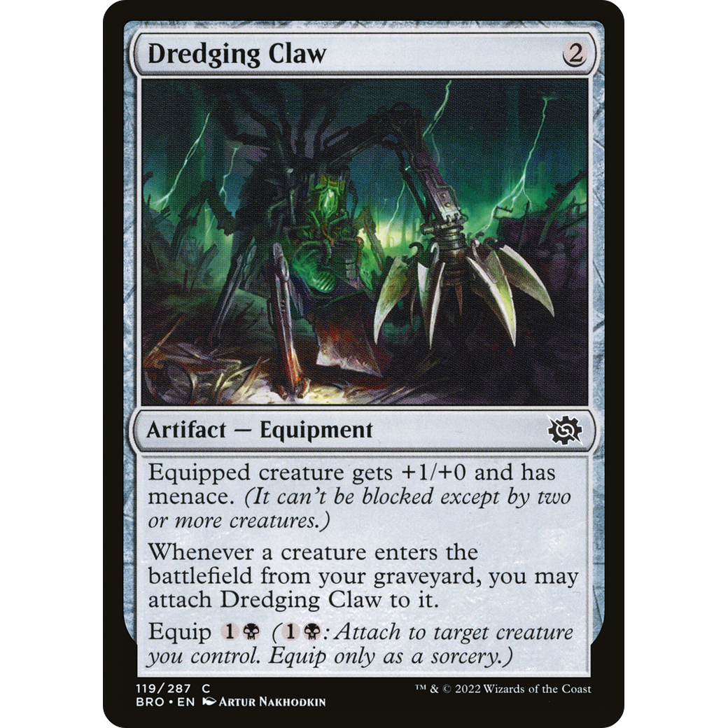 Dredging Claw (BRO-119) - The Brothers' War Foil