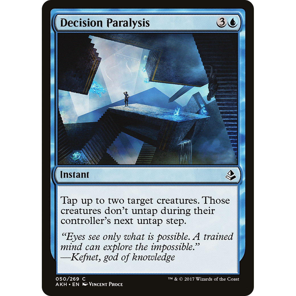 Decision Paralysis (AKH-050) - Amonkhet Foil