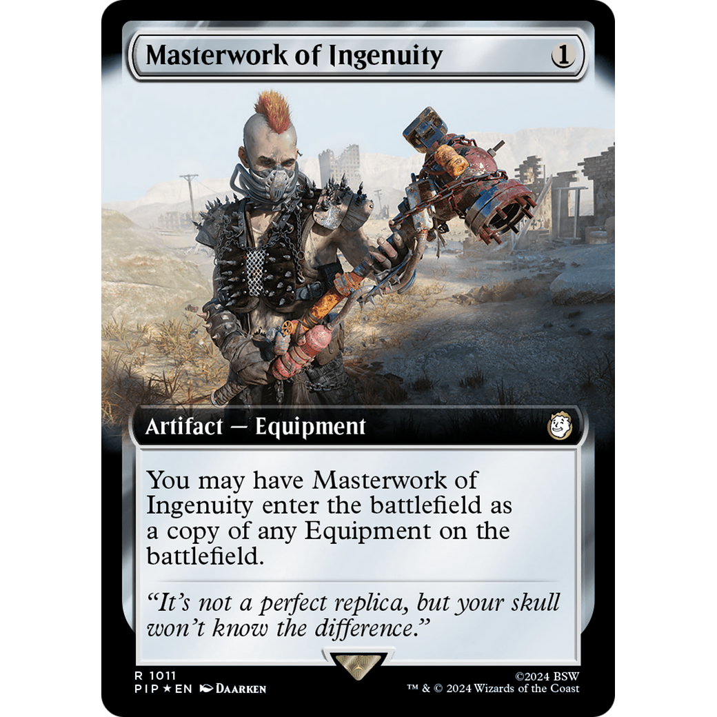 Masterwork of Ingenuity (PIP-1011) - Fallout: (Extended Art) Foil