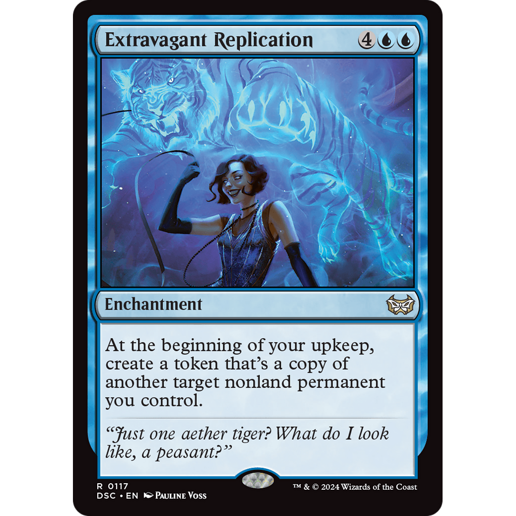 Extravagant Replication (DSC-117) - Duskmourn: House of Horror Commander