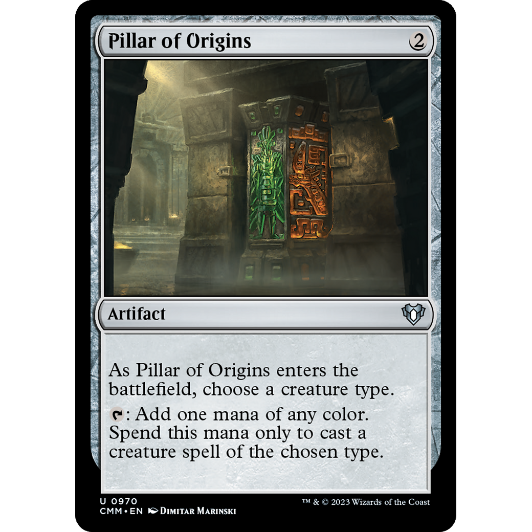 Pillar of Origins (CMM-970) - Commander Masters