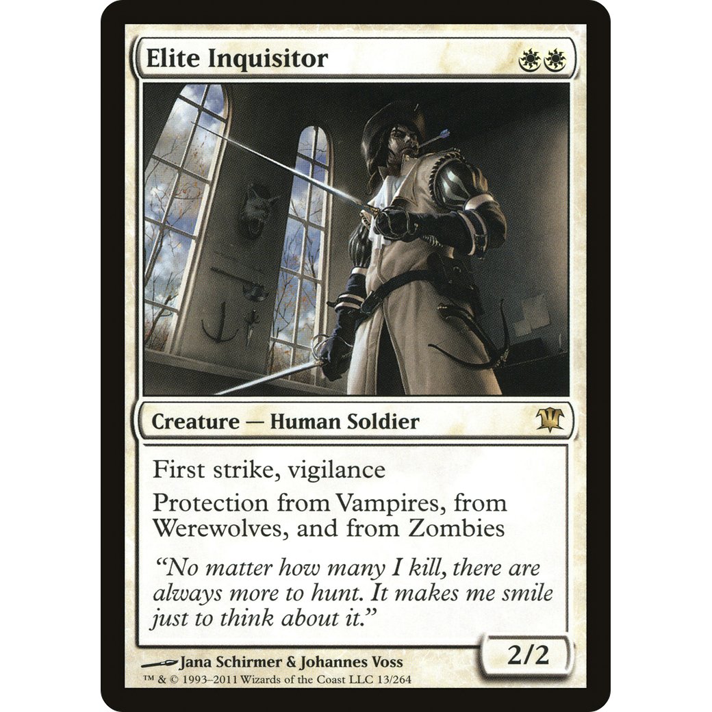 Elite Inquisitor (ISD-013) - Innistrad Foil