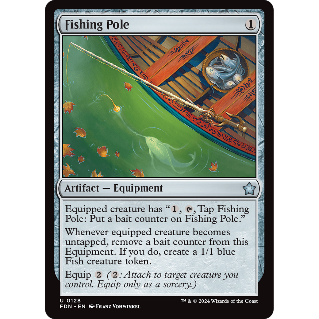 Fishing Pole (FDN-128) - Foundations Foil