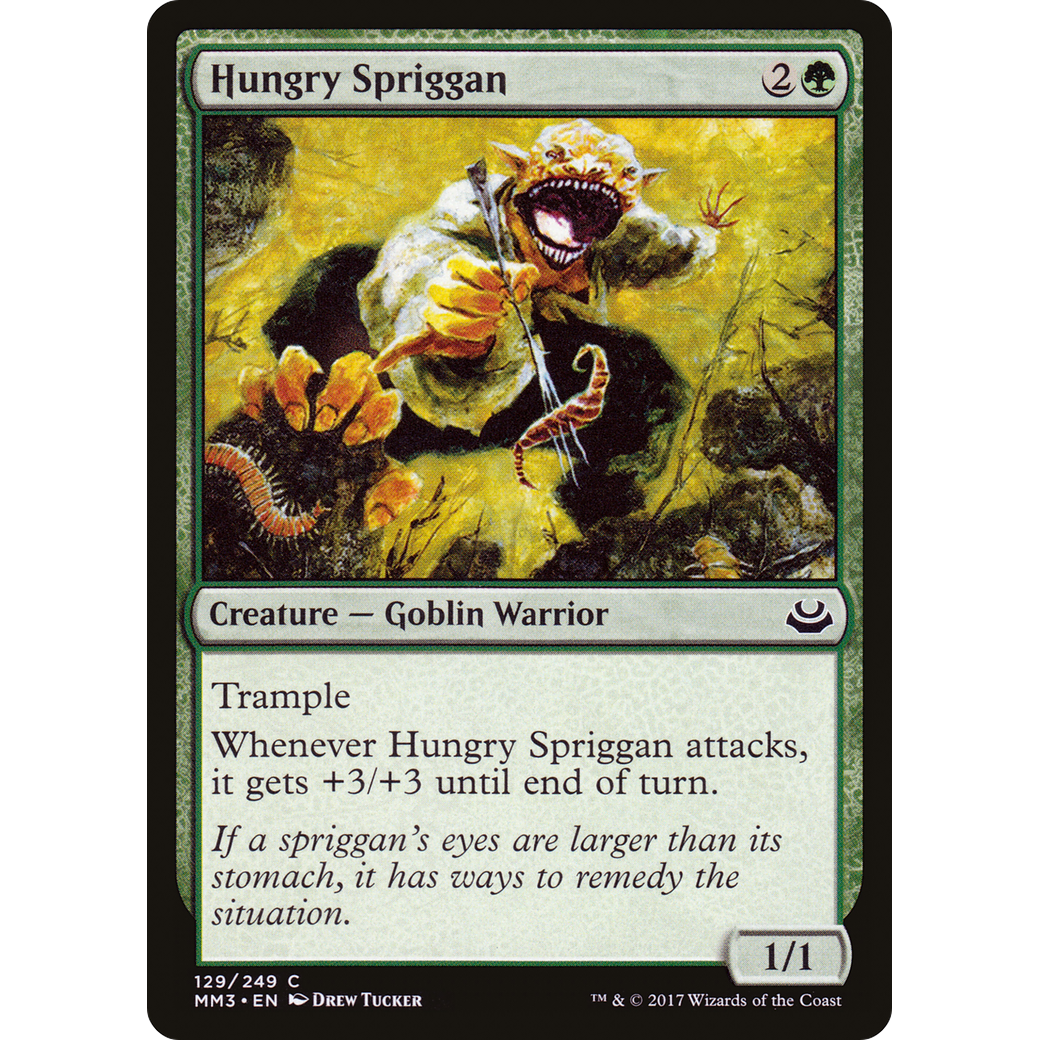 Hungry Spriggan (MM3-129) - Modern Masters 2017 Foil