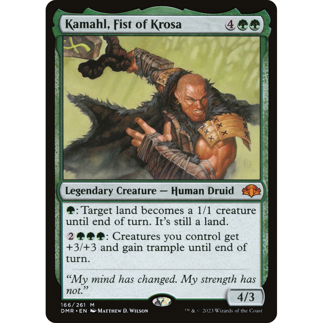 Kamahl, Fist of Krosa (DMR-166) - Dominaria Remastered