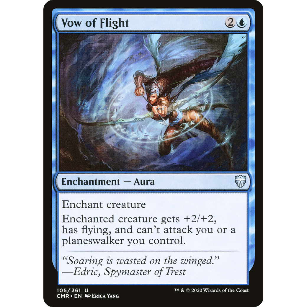 Vow of Flight (CMR-105) - Commander Legends Foil