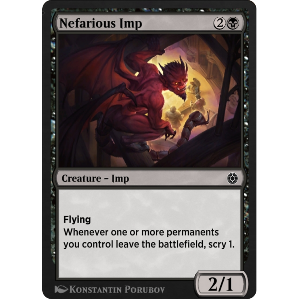 Nefarious Imp (HBG-164) - Alchemy Horizons: Baldur's Gate