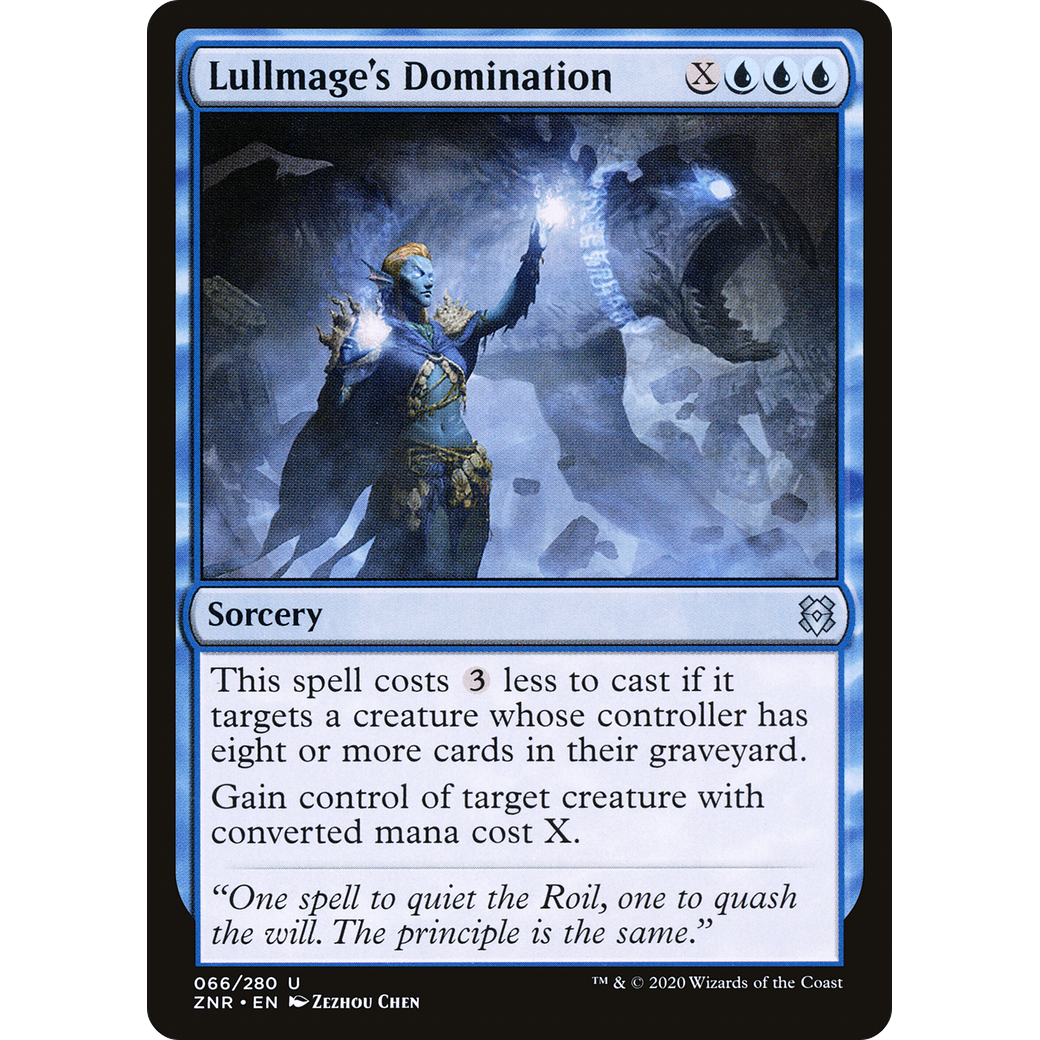 Lullmage's Domination (ZNR-066) - Zendikar Rising