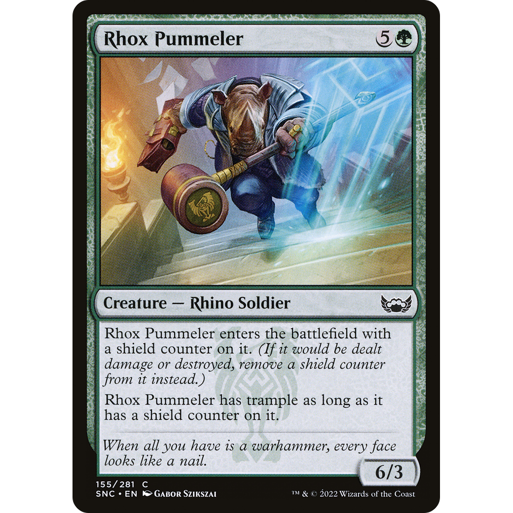 Rhox Pummeler (SNC-155) - Streets of New Capenna
