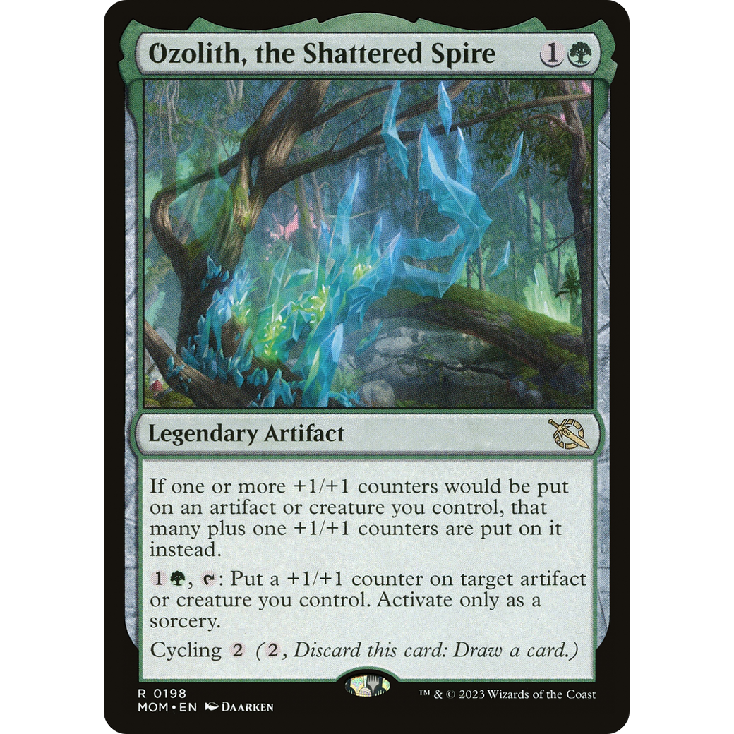 Ozolith, the Shattered Spire (MOM-198) - March of the Machine Foil