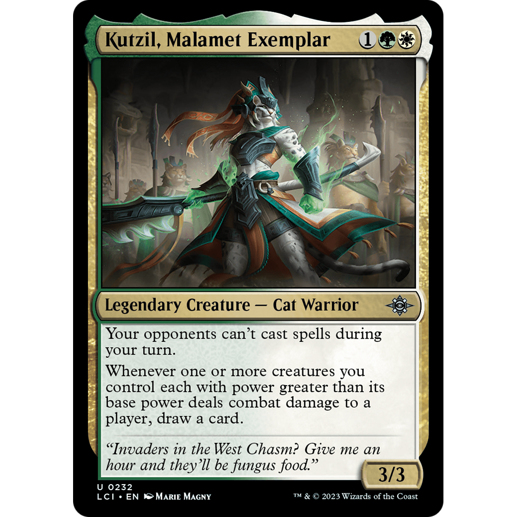Kutzil, Malamet Exemplar (LCI-232) - The Lost Caverns of Ixalan Foil