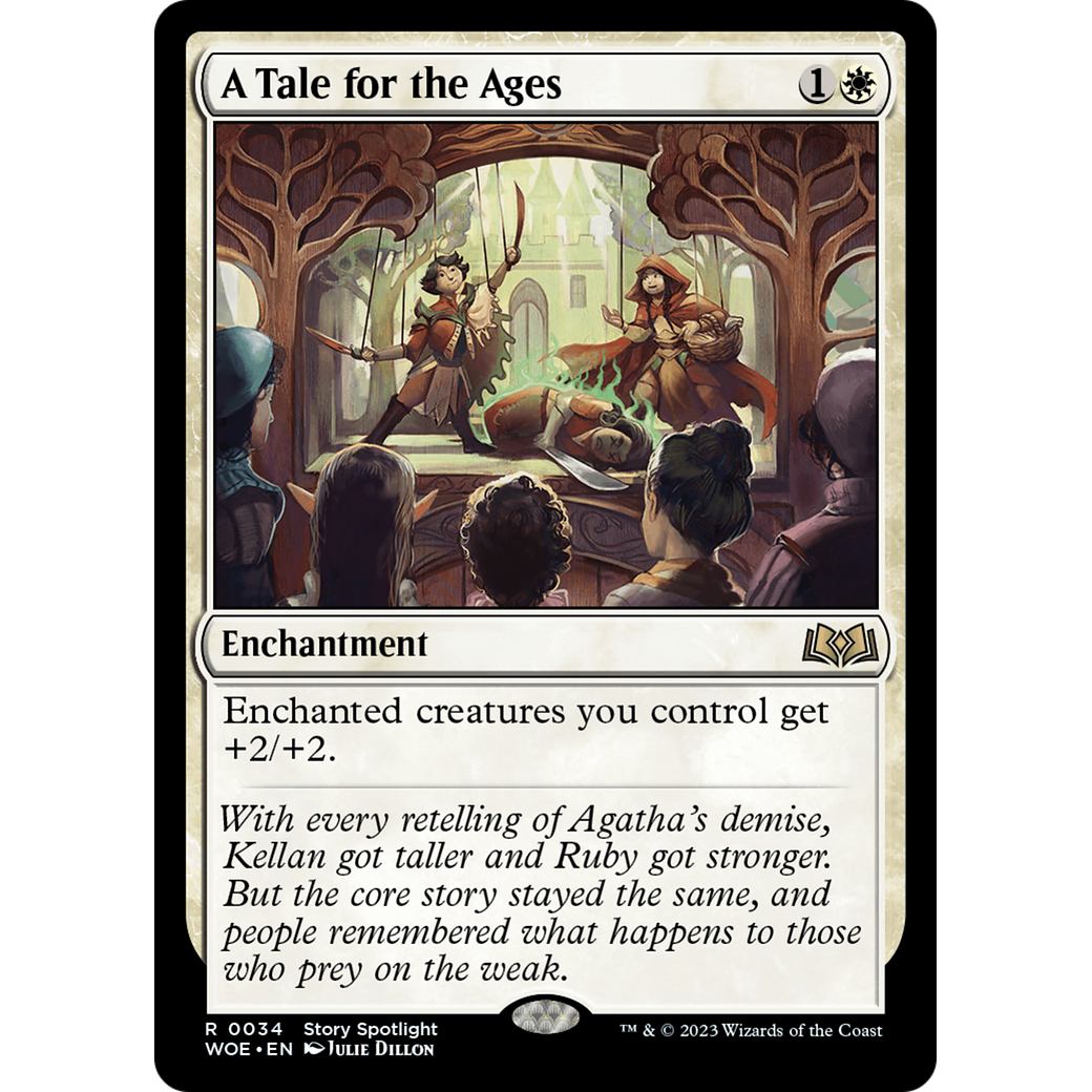 A Tale for the Ages (WOE-034) - Wilds of Eldraine Foil