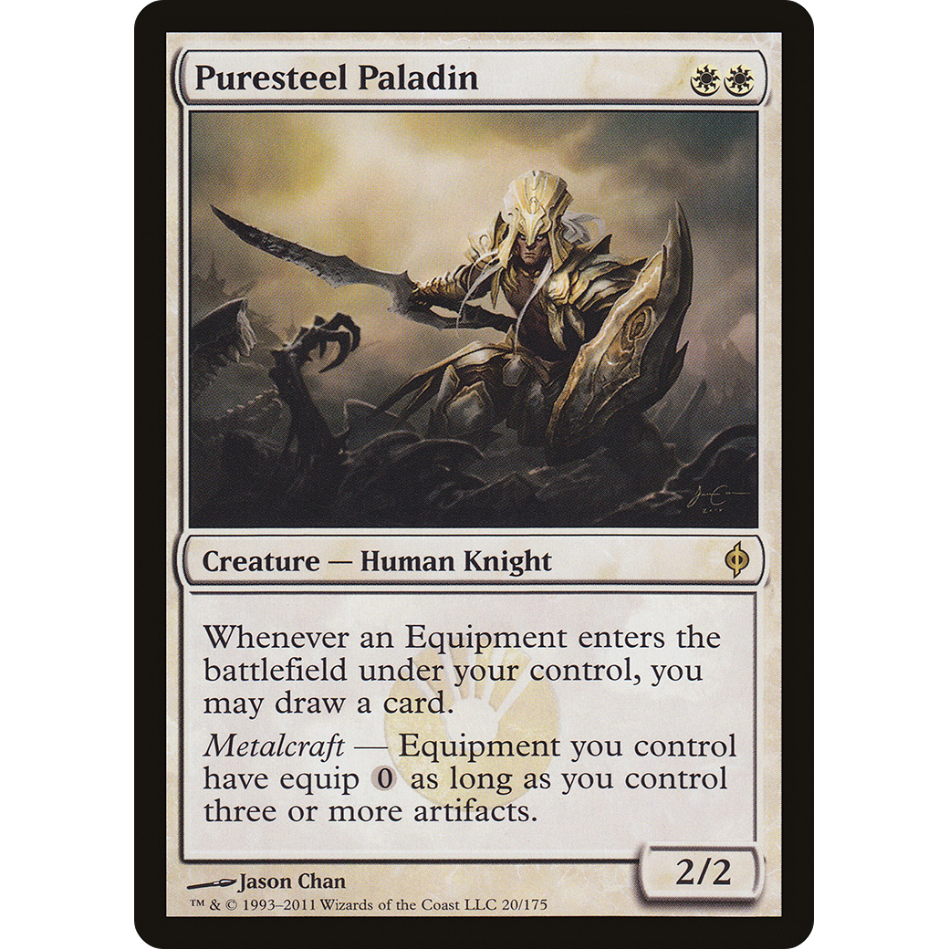 Puresteel Paladin (NPH-020) - New Phyrexia