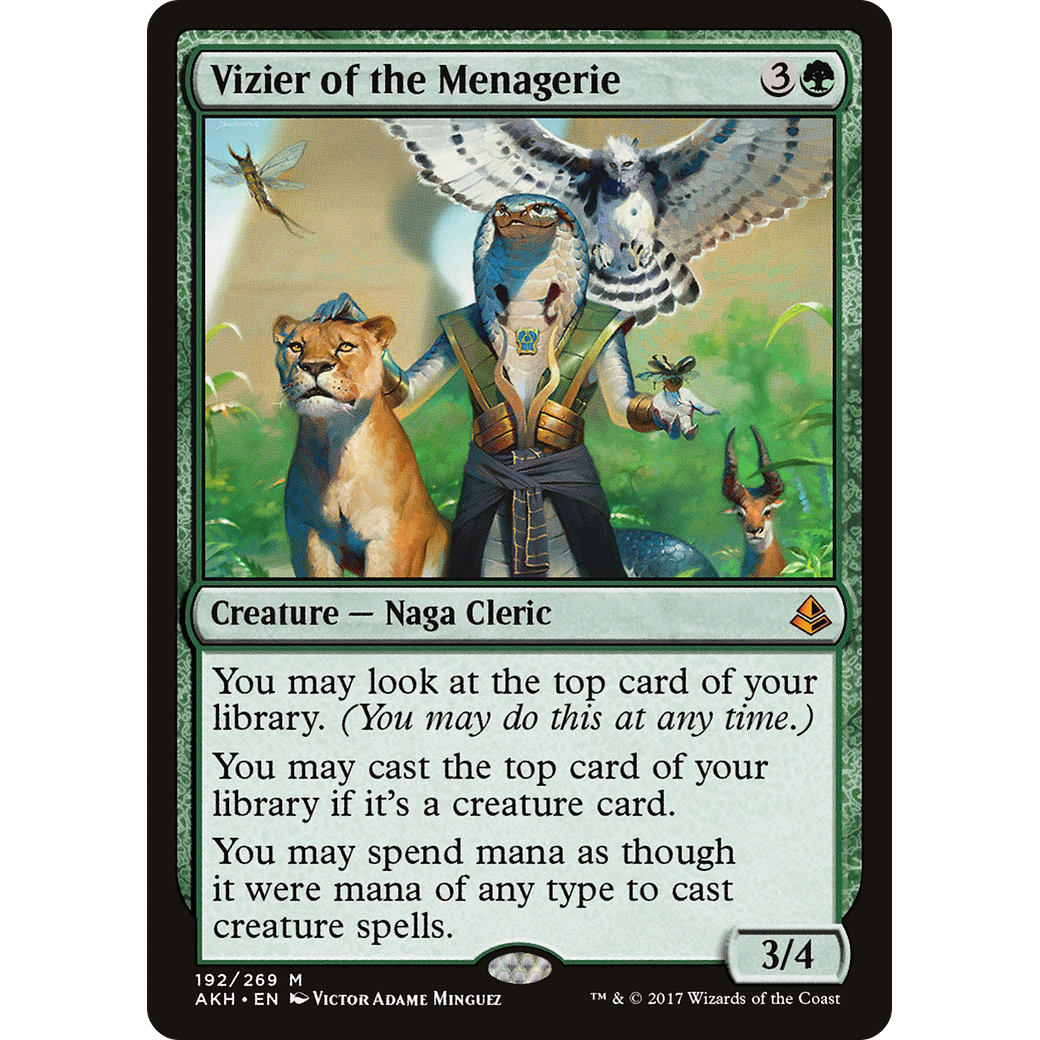 Vizier of the Menagerie (AKH-192) - Amonkhet