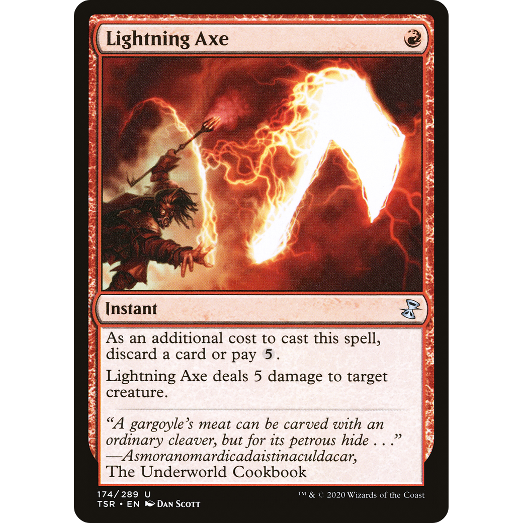 Lightning Axe (TSR-174) - Time Spiral Remastered