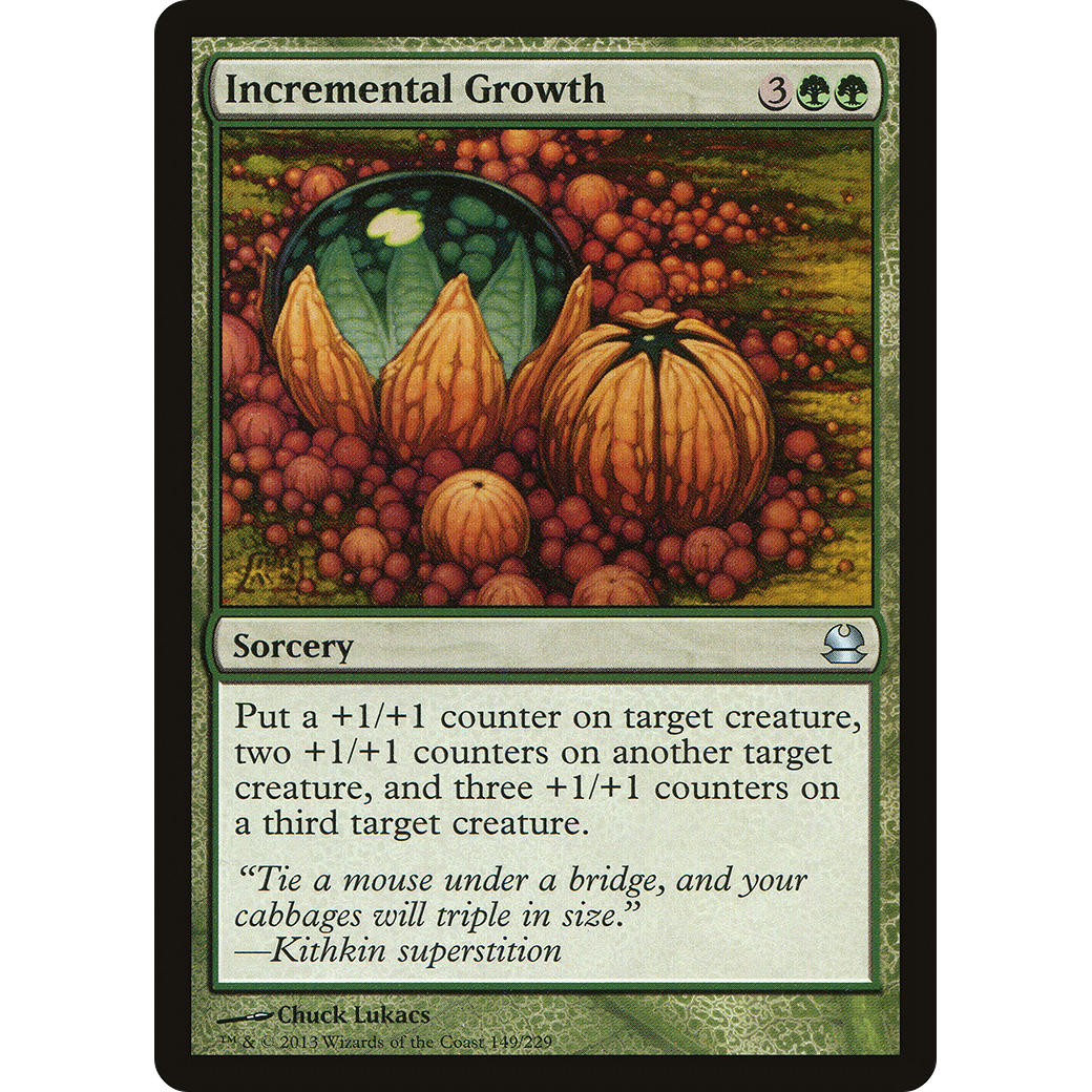 Incremental Growth (MMA-149) - Modern Masters Foil