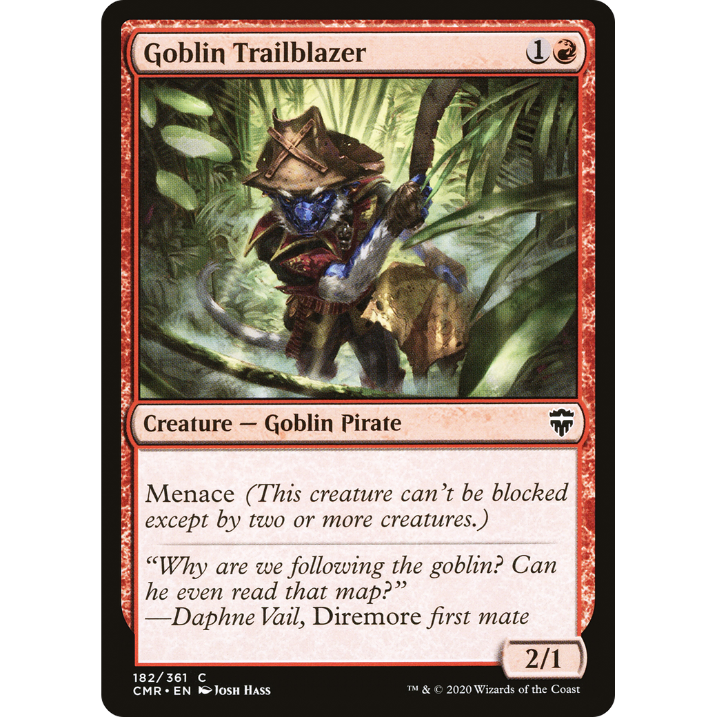 Goblin Trailblazer (CMR-182) - Commander Legends