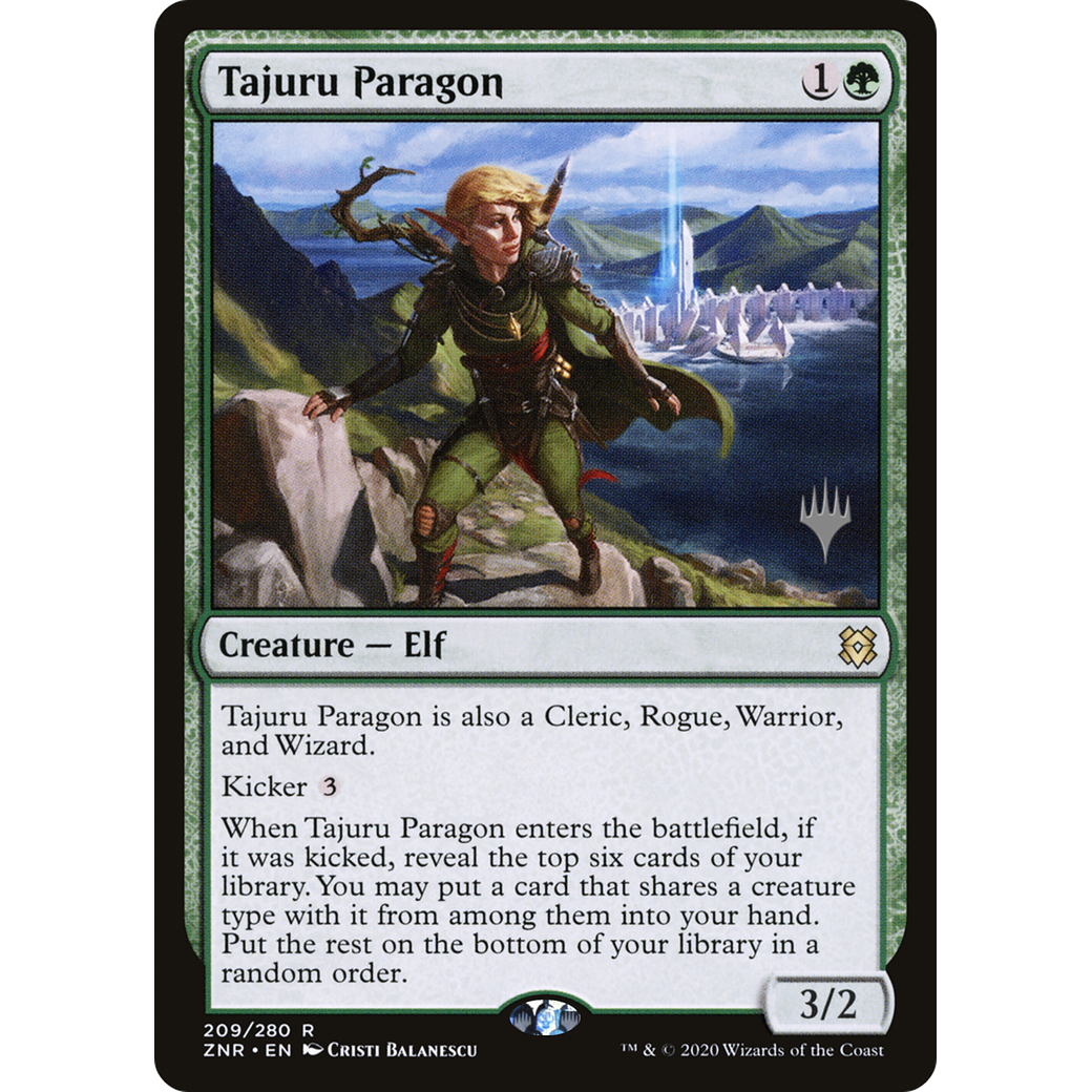 Tajuru Paragon (PPZNR-209) - Zendikar Rising Promos Foil