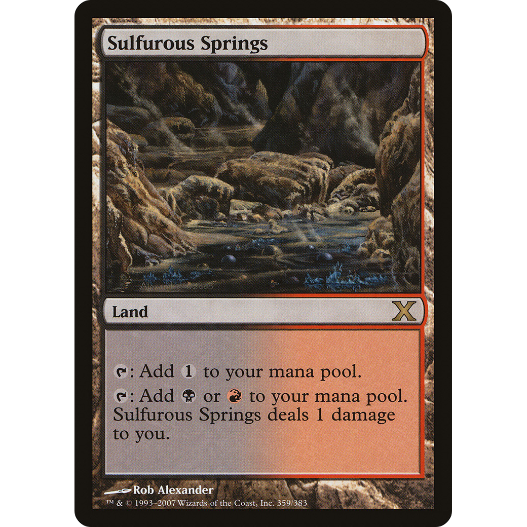Sulfurous Springs (10E-359) - Tenth Edition