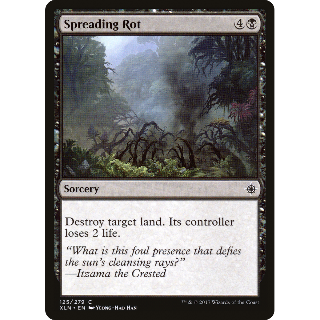 Spreading Rot (XLN-125) - Ixalan Foil