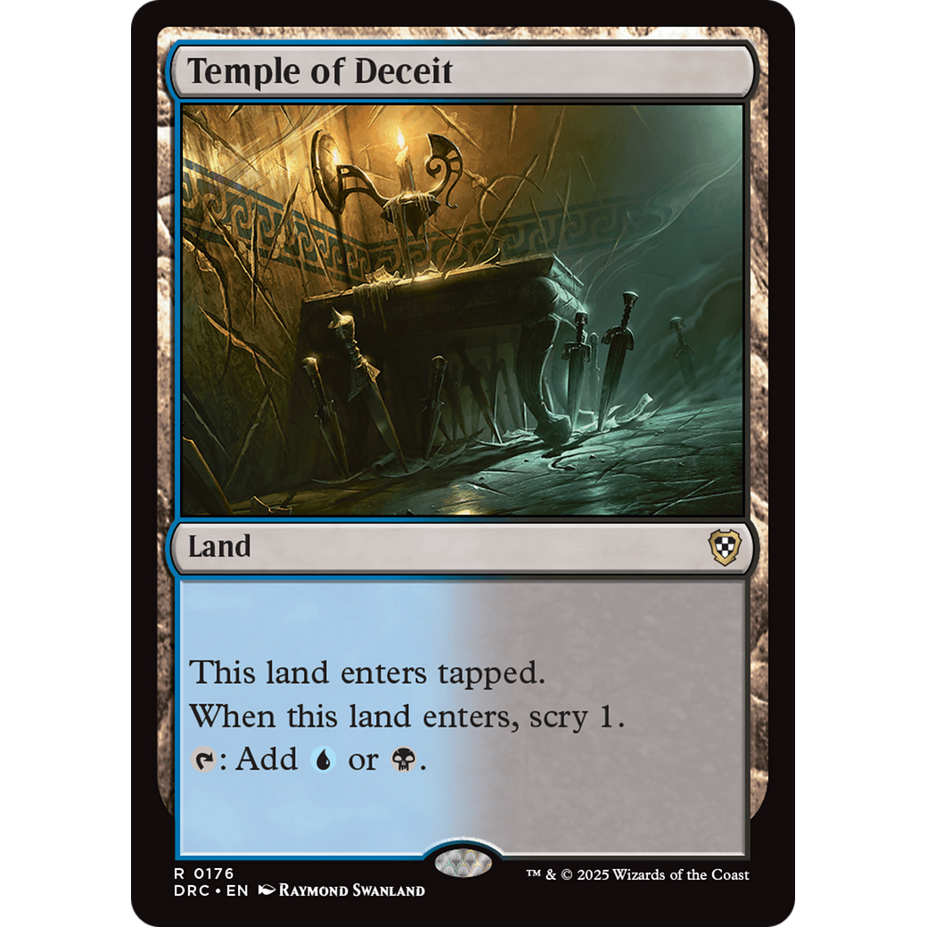 Temple of Deceit (DRC-176) - Commander: Aetherdrift