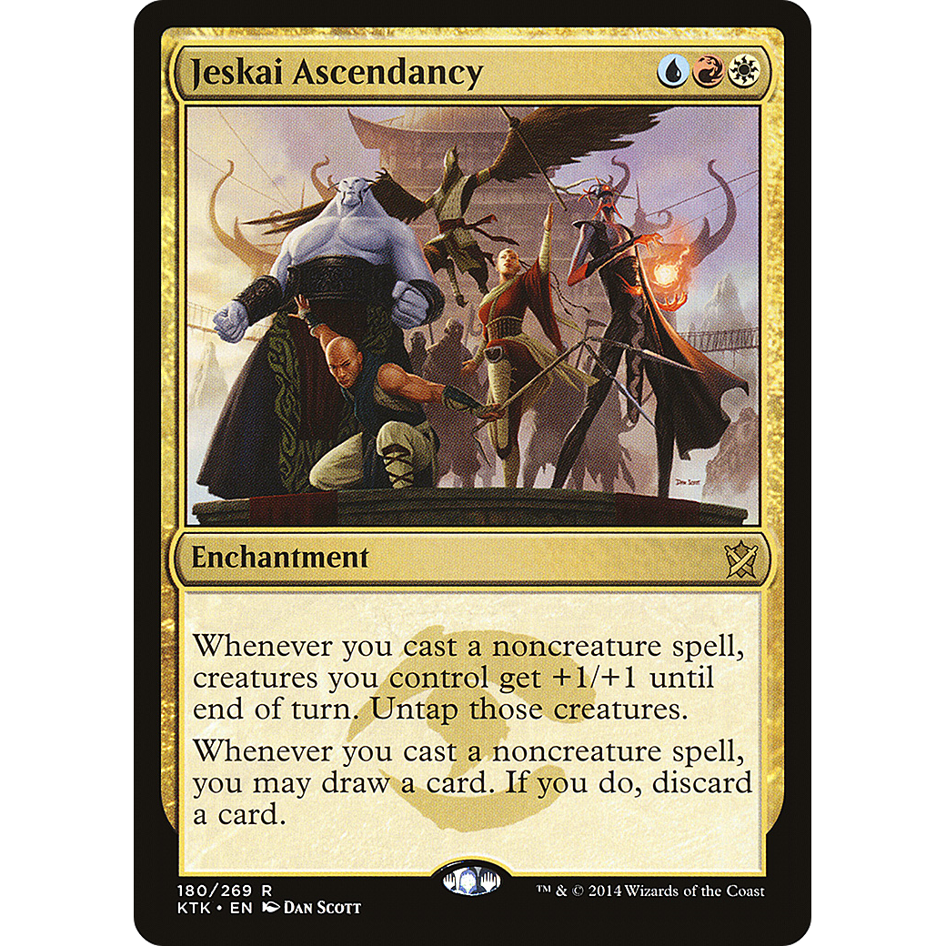 Jeskai Ascendancy (KTK-180) - Khans of Tarkir Foil