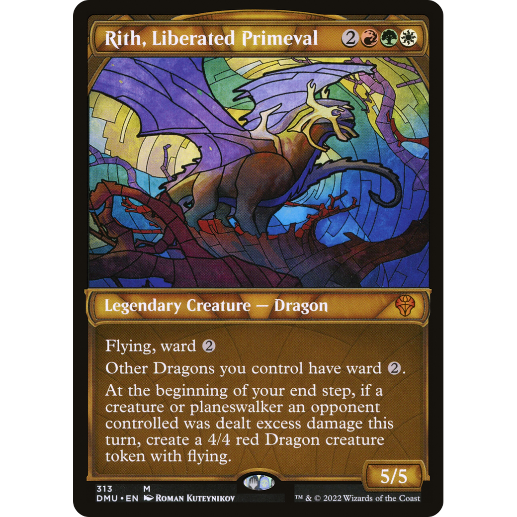 Rith, Liberated Primeval (Showcase) (DMU-313) - Dominaria United: (Showcase)