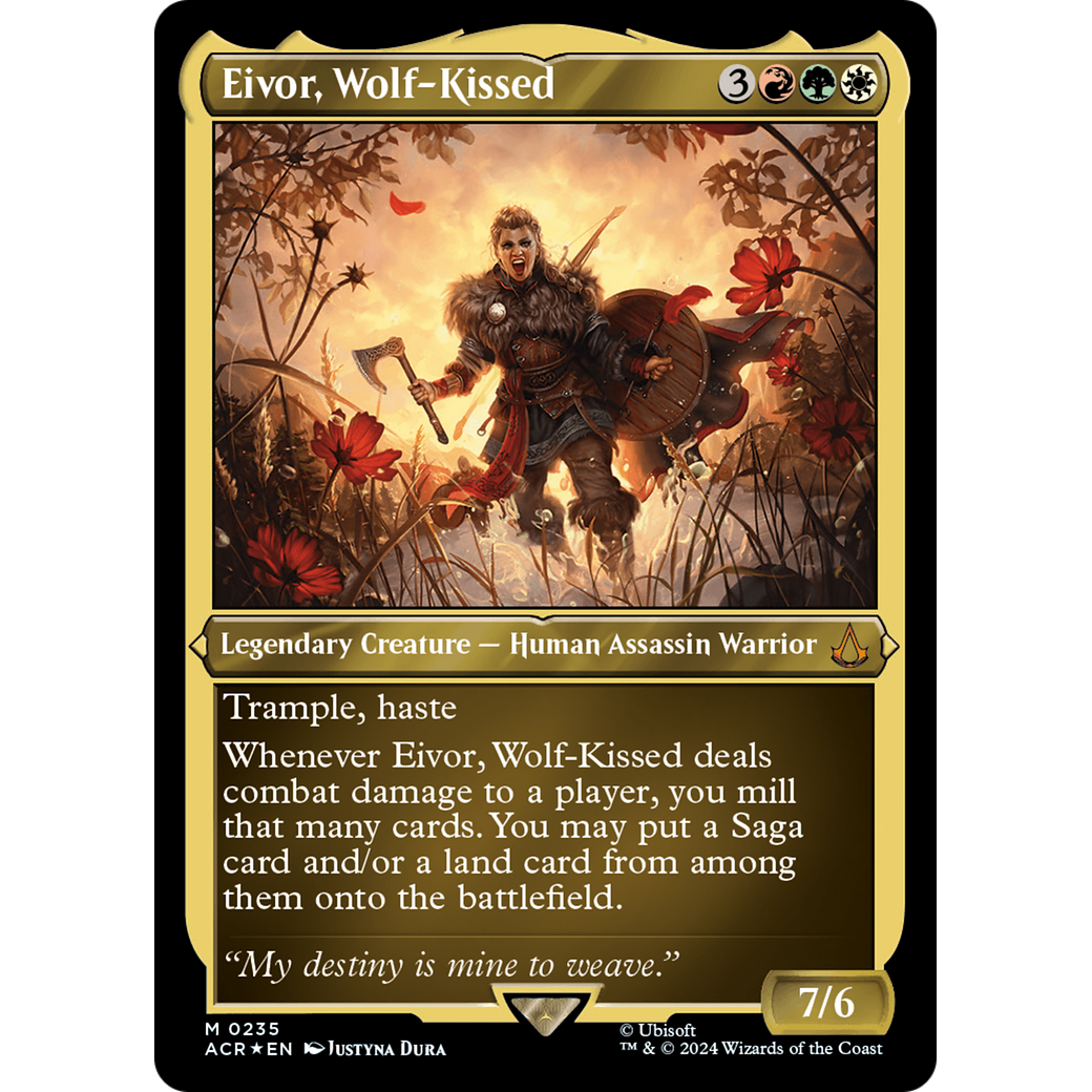 Eivor, Wolf-Kissed (ACR-235) - Assassin's Creed Etched Foil