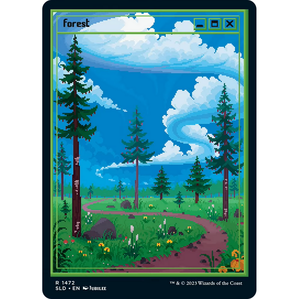 Forest (1472) (SLD-1472) - Secret Lair Drop Foil